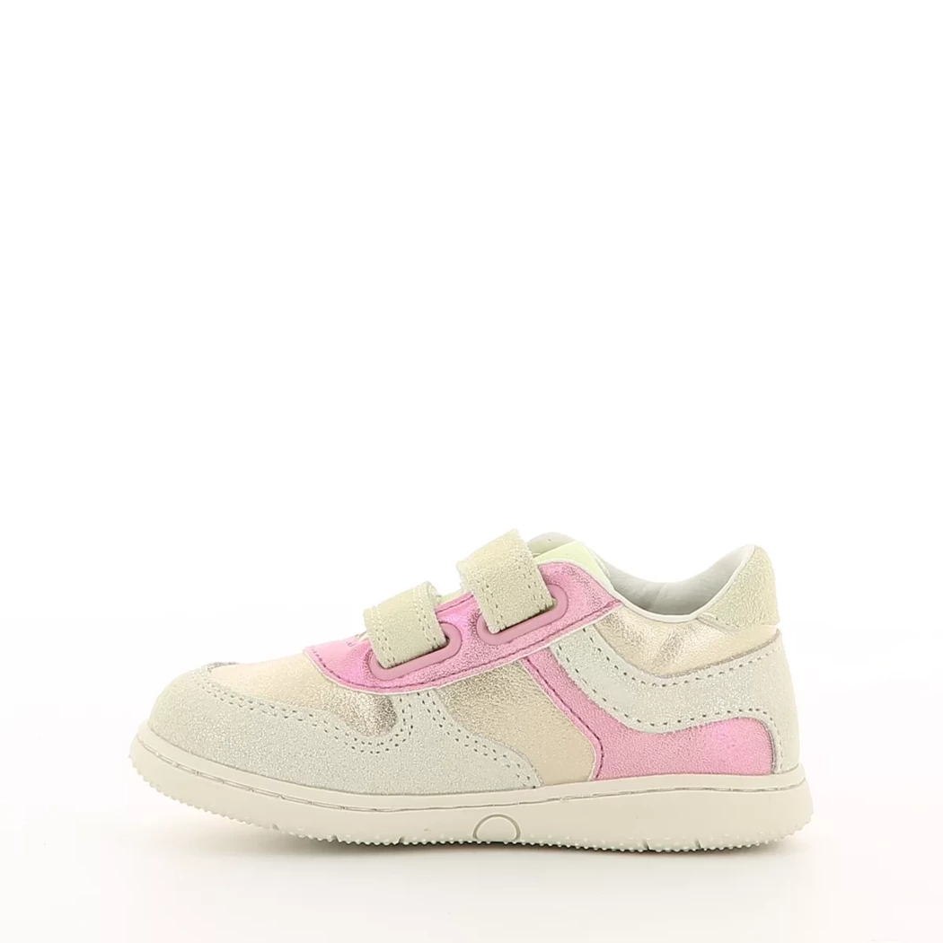 Image (4) de la chaussures Kickers - Baskets Beige en Cuir nubuck