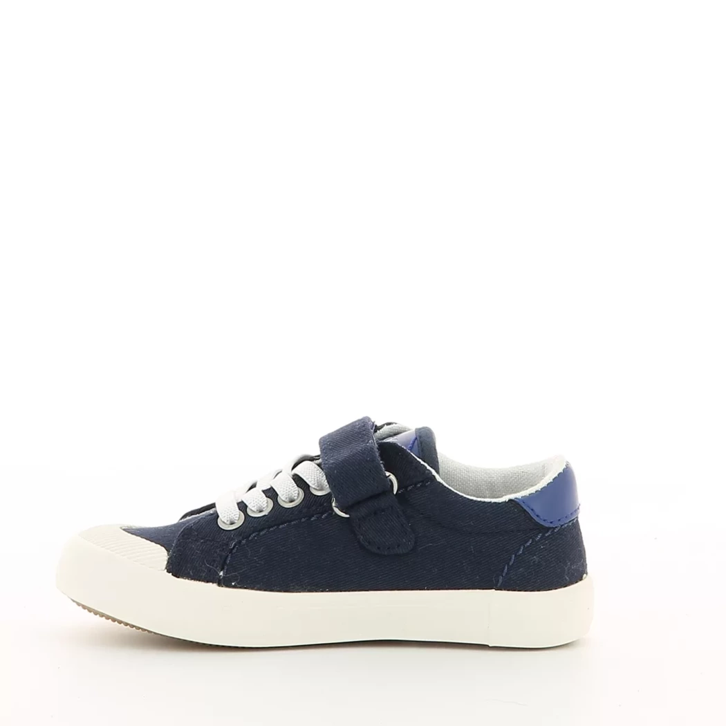 Image (4) de la chaussures Kickers - Baskets Bleu en Textile