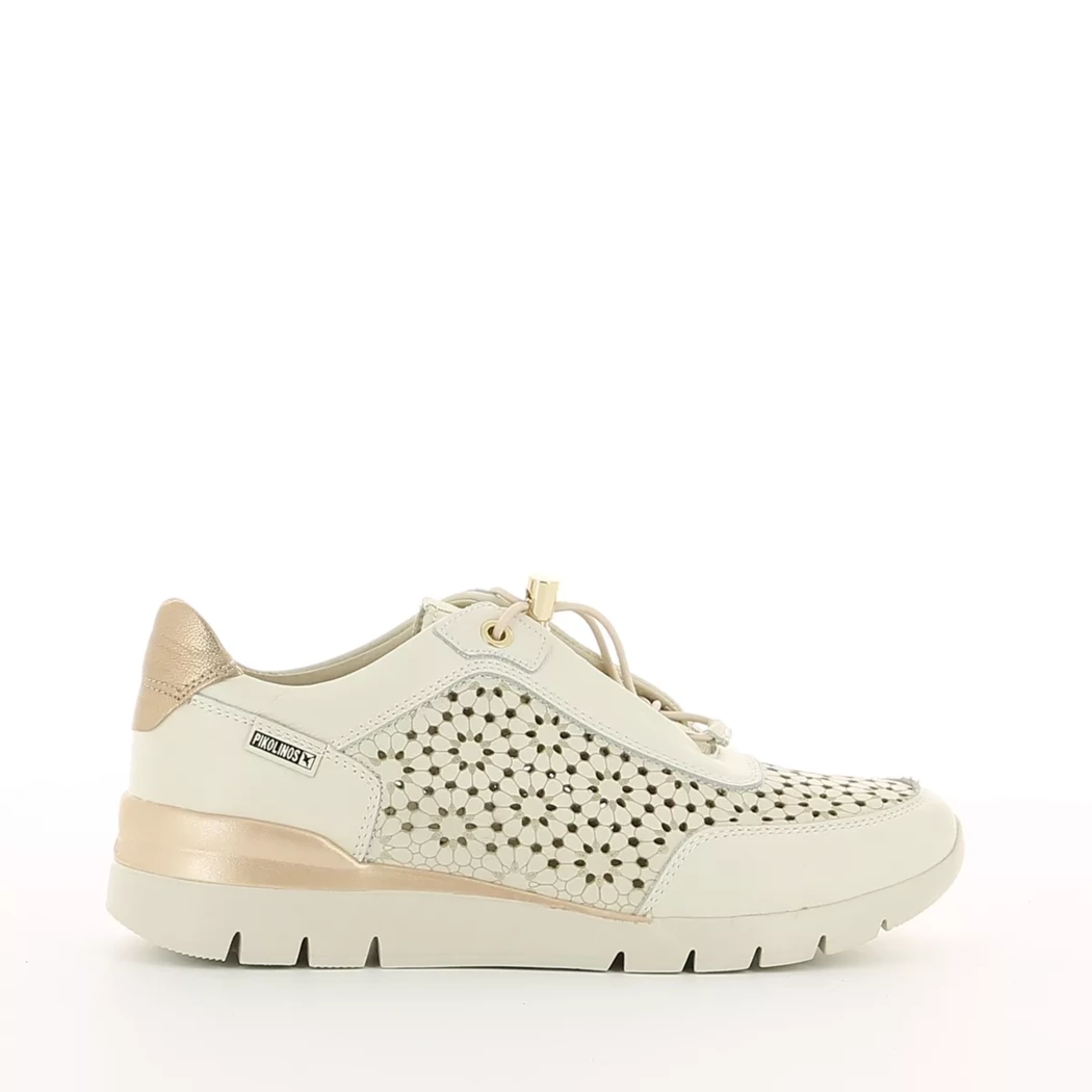 Image (2) de la chaussures Pikolinos - Baskets Beige en Cuir