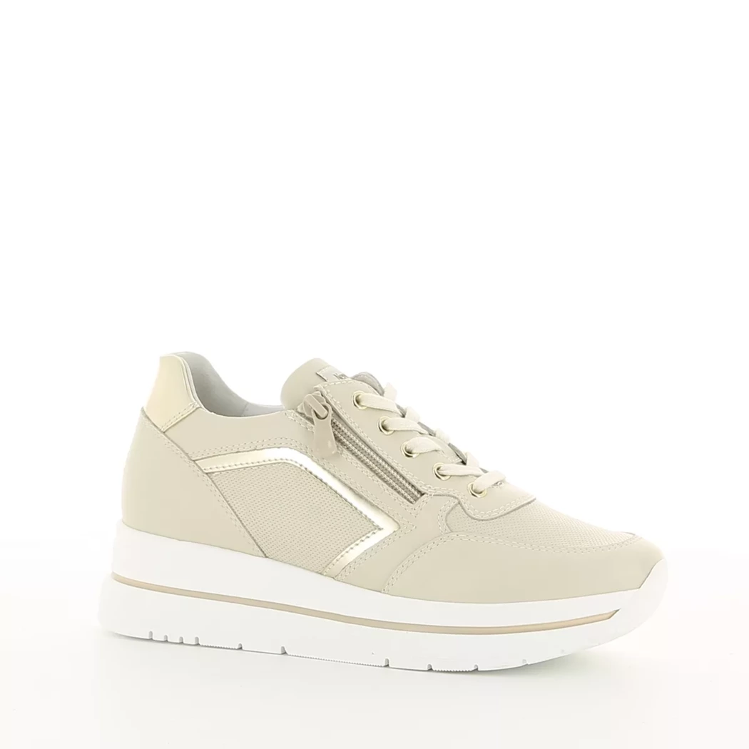 Image (1) de la chaussures Nero Giardini - Baskets Beige en Cuir