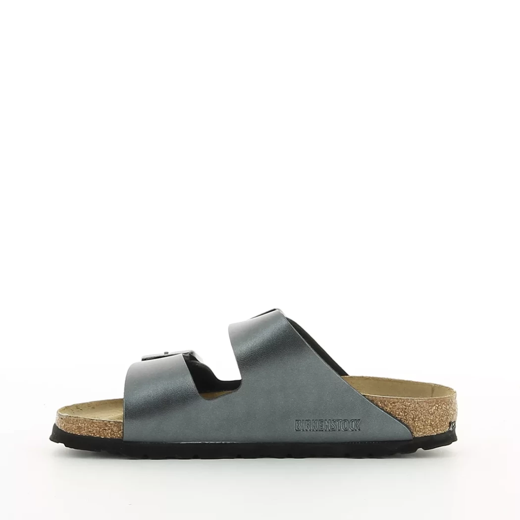 Image (4) de la chaussures Birkenstock - Mules et Sabots Noir en Cuir synthétique