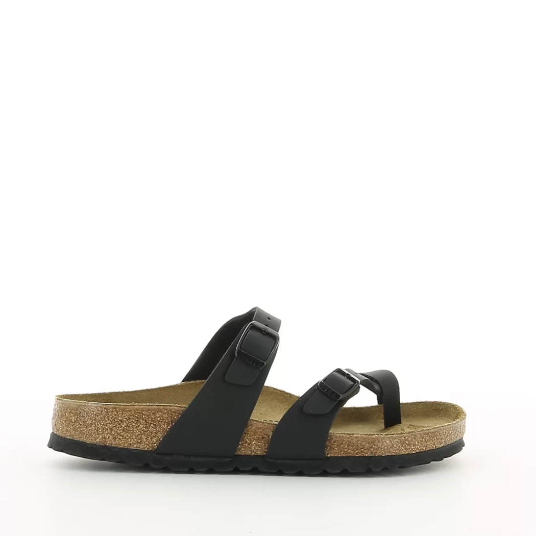 Image (2) de la chaussures Birkenstock - Mules et Sabots Noir en Cuir synthétique