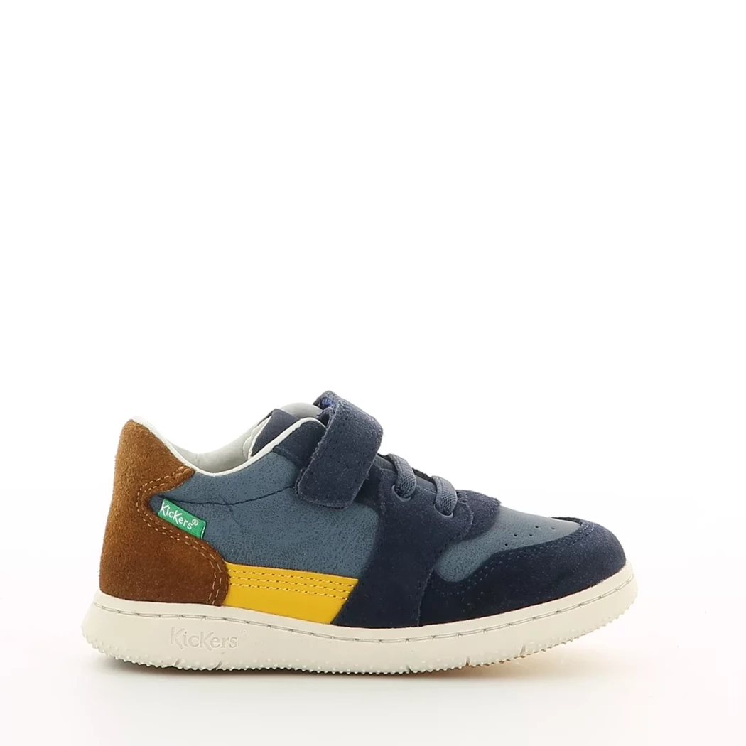 Image (2) de la chaussures Kickers - Baskets Bleu en Cuir