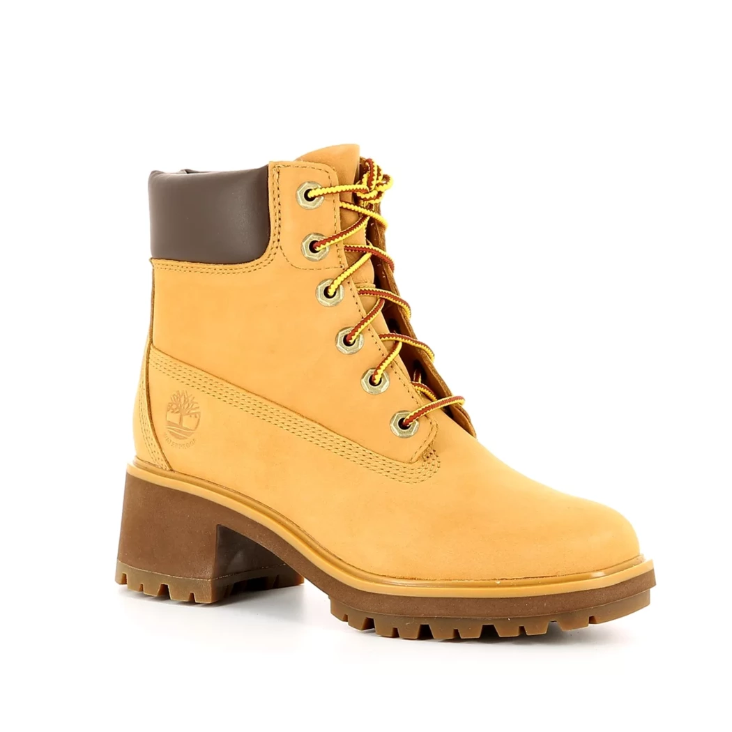 Image (1) de la chaussures Timberland - Bottines Cuir naturel / Cognac en Cuir nubuck