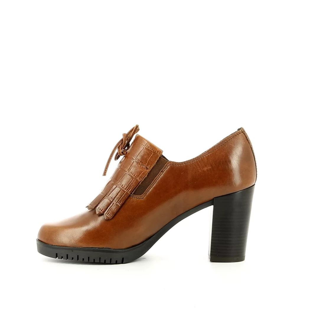 Image (4) de la chaussures Cypres - Mocassins Cuir naturel / Cognac en Cuir