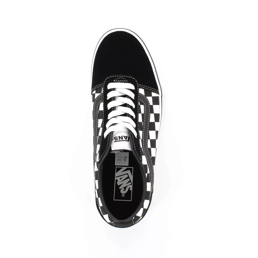 Image (6) de la chaussures Vans - Baskets Noir en Cuir nubuck