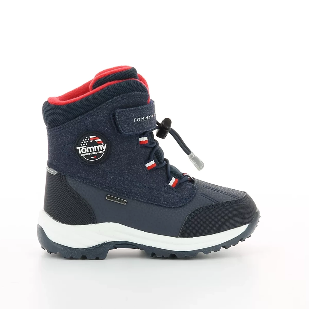 Image (2) de la chaussures Tommy Hilfiger - Bottes en caoutchouc Bleu en Cuir synthétique