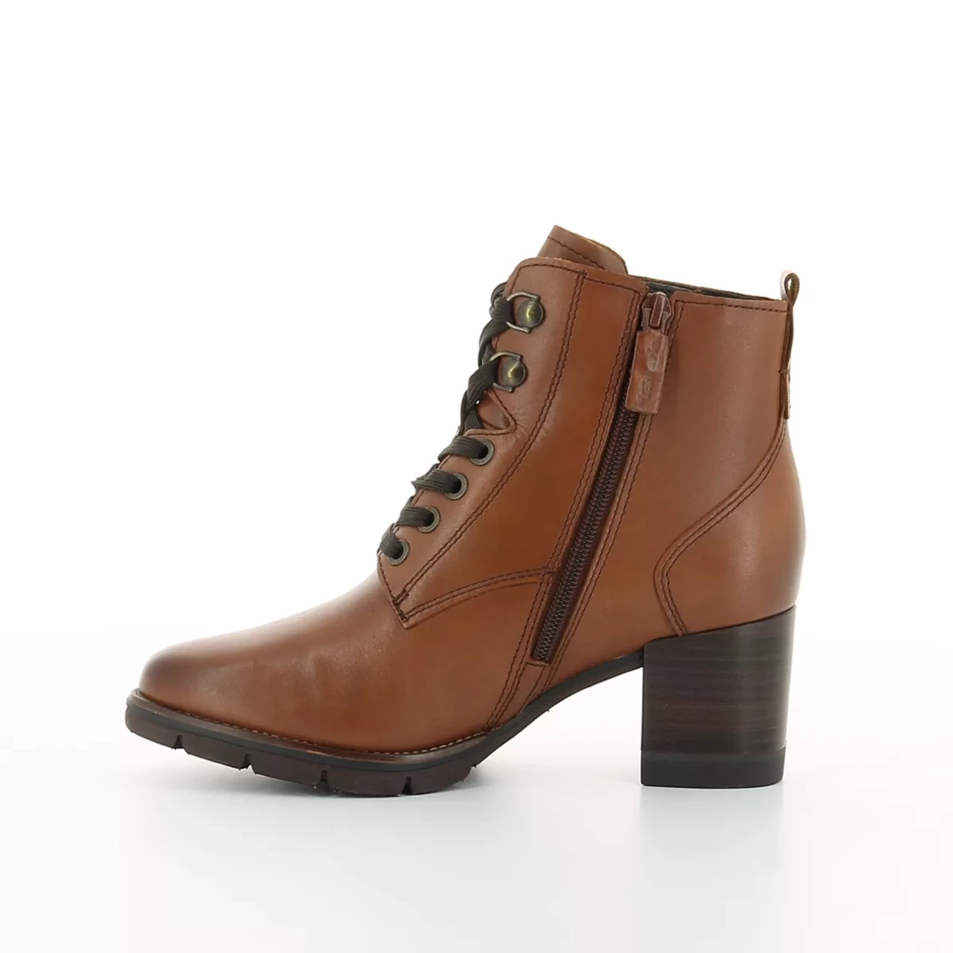 Image (4) de la chaussures Tamaris - Bottines Cuir naturel / Cognac en Cuir