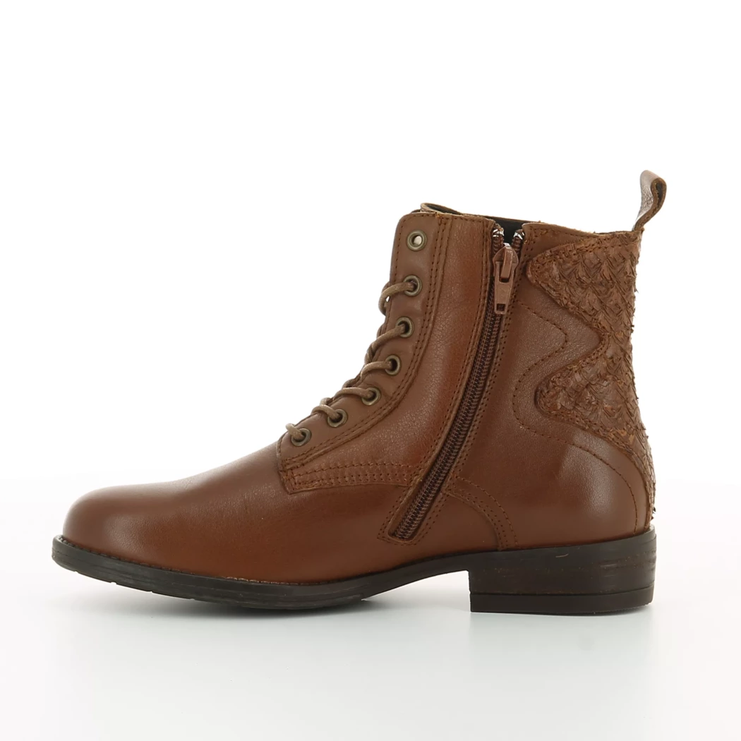 Image (4) de la chaussures Riverwoods - Bottines Cuir naturel / Cognac en Cuir