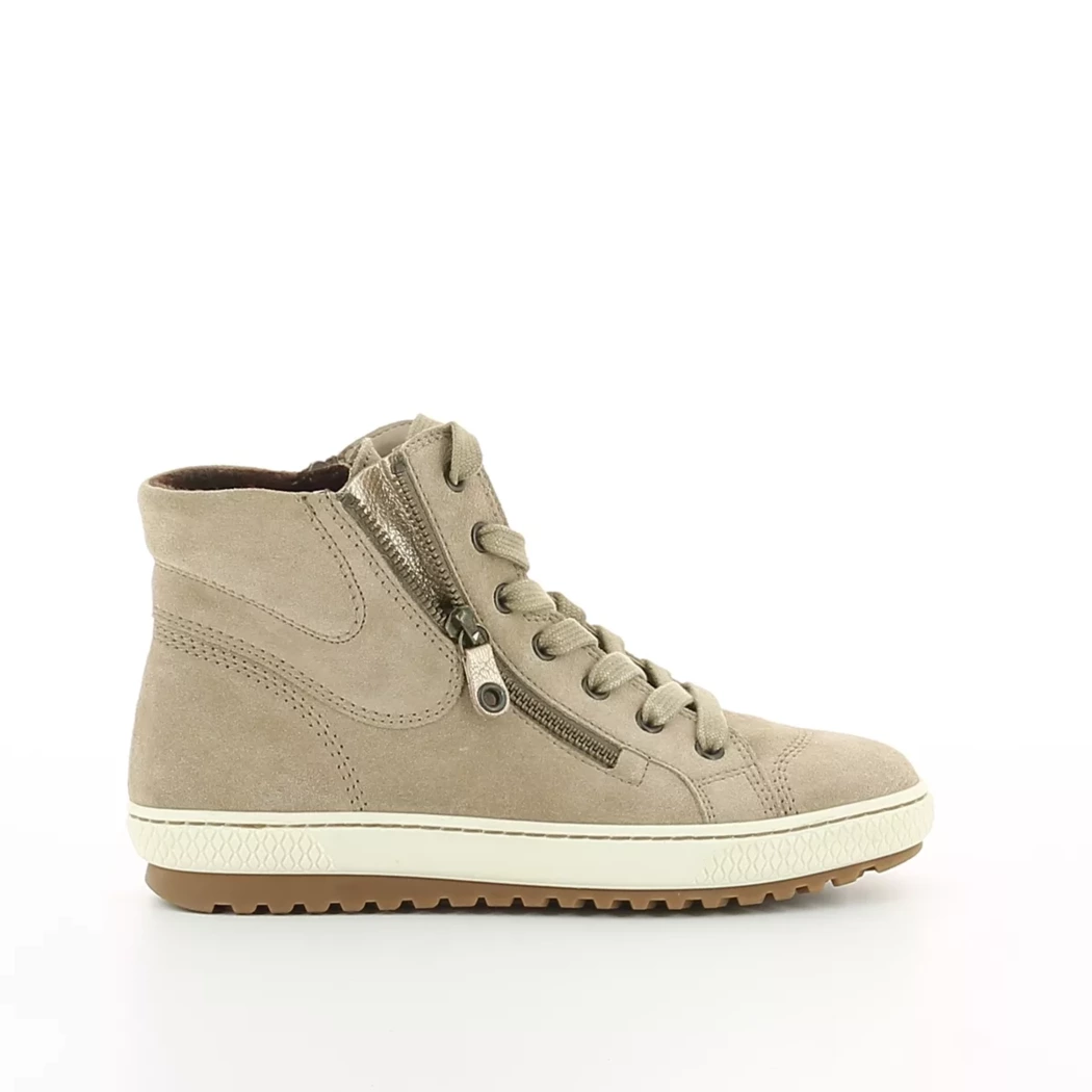 Image (2) de la chaussures Gabor - Bottines Taupe en Cuir nubuck