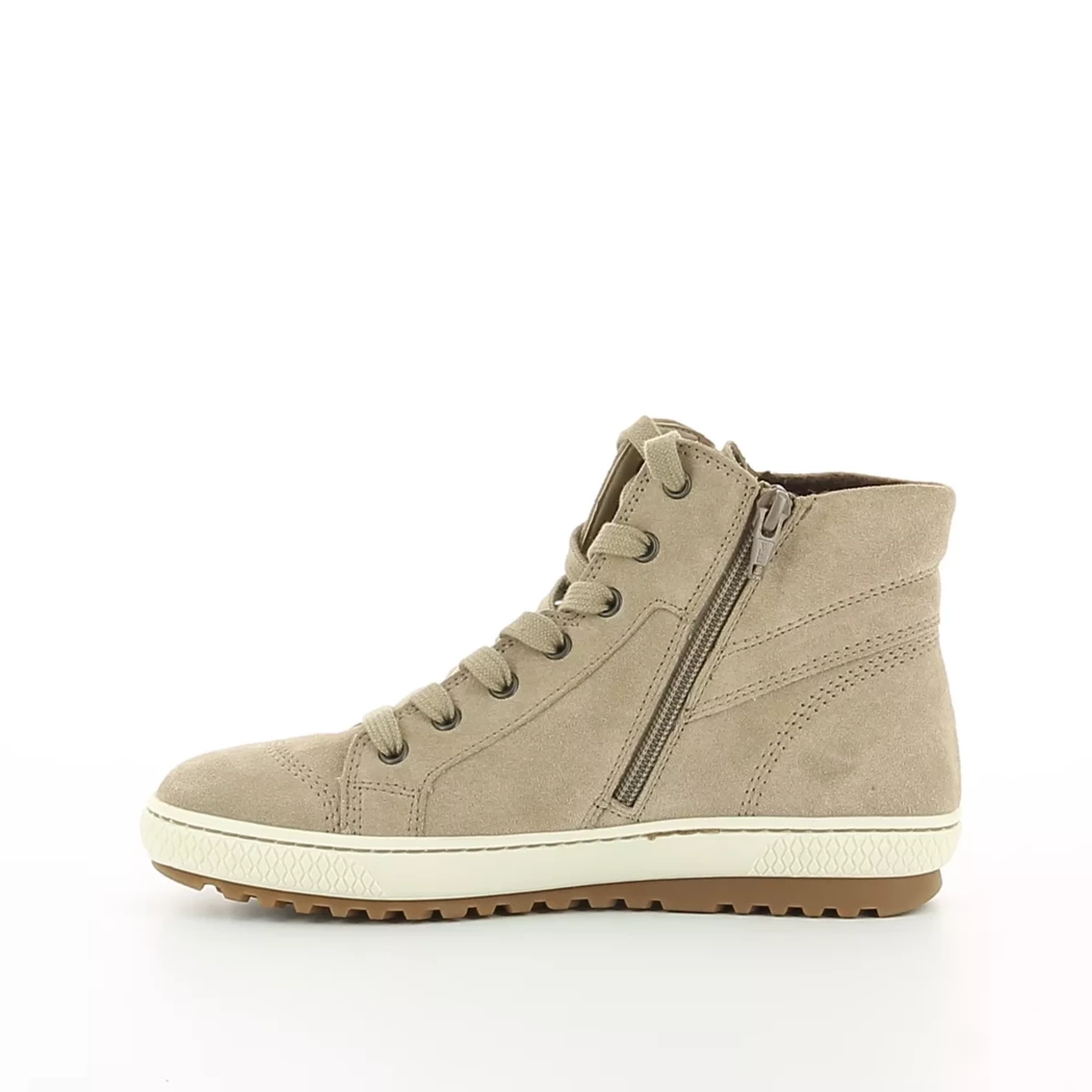 Image (4) de la chaussures Gabor - Bottines Taupe en Cuir nubuck