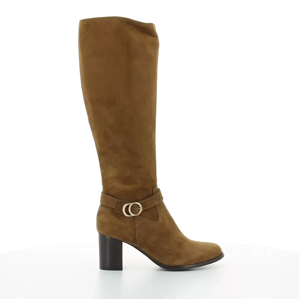 Image (2) de la chaussures Elisir - Bottes Cuir naturel / Cognac en Cuir nubuck