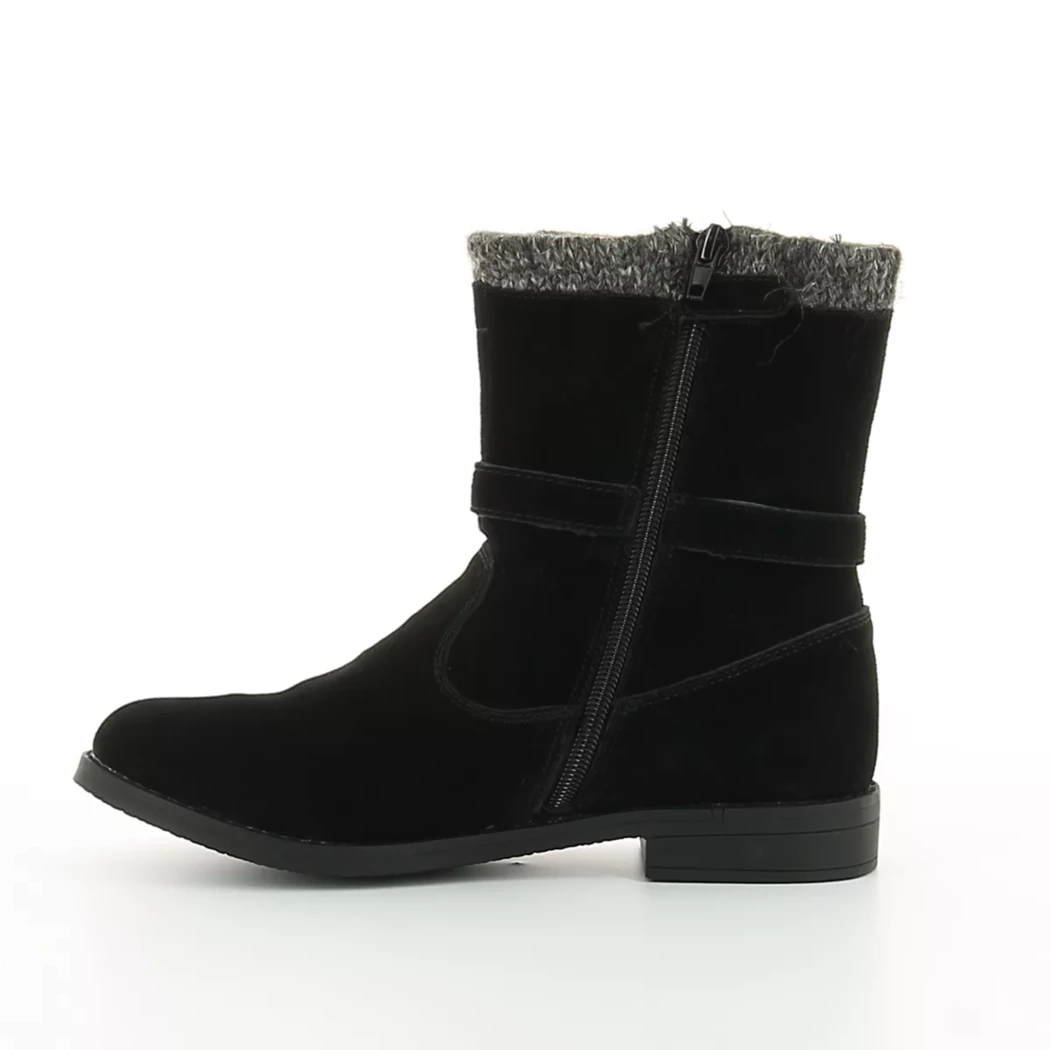 Image (4) de la chaussures Bopy - Boots Noir en Cuir nubuck