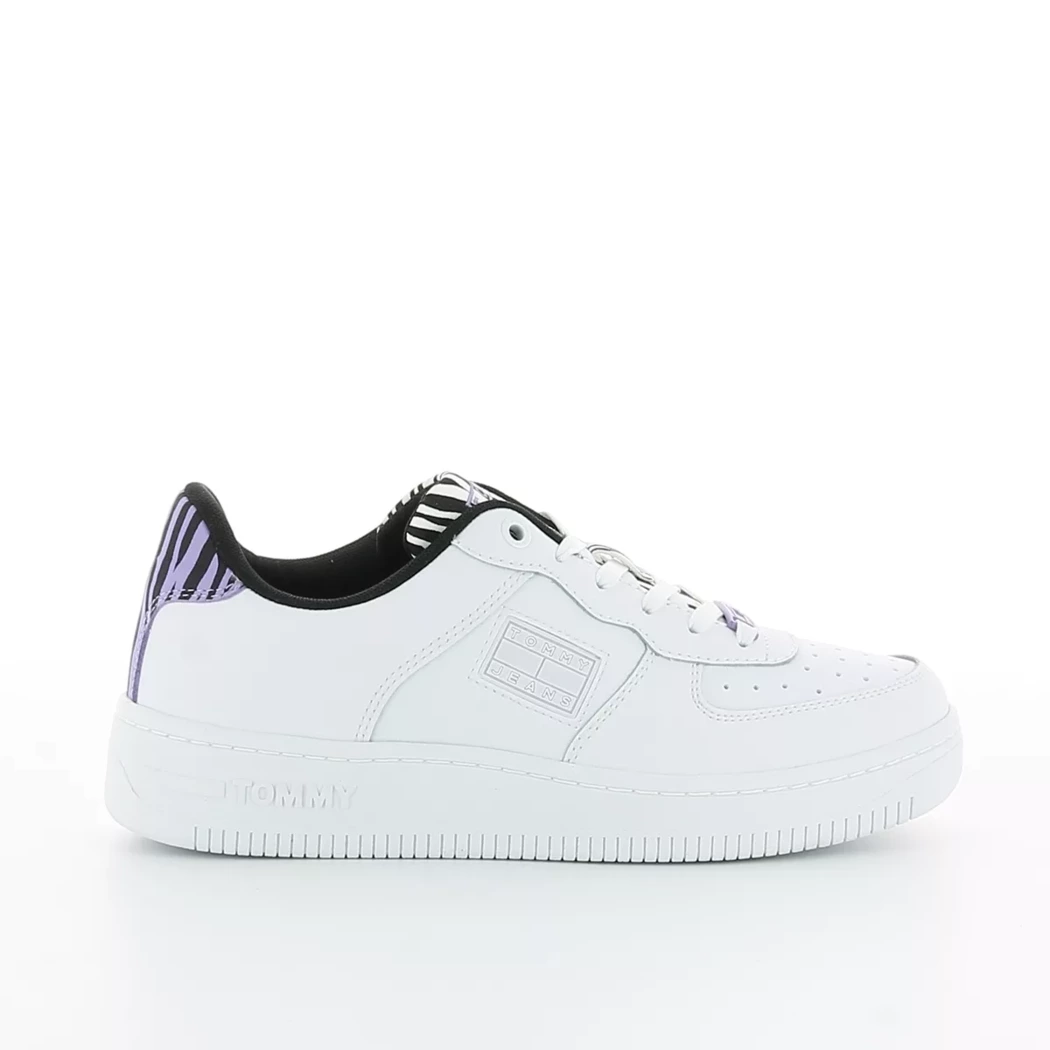 Image (2) de la chaussures Tommy Hilfiger - Baskets Blanc en Cuir