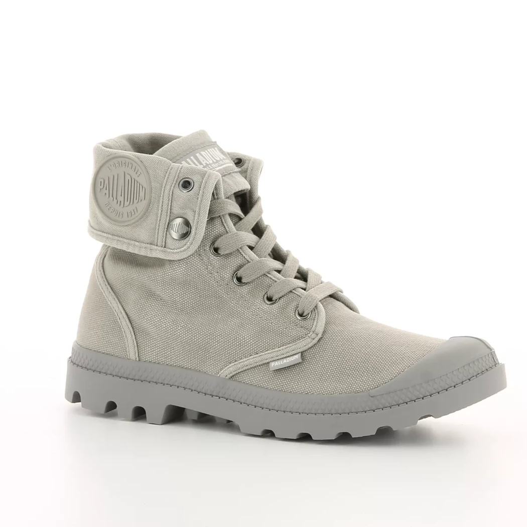 Image (1) de la chaussures Palladium - Bottines Gris en Textile