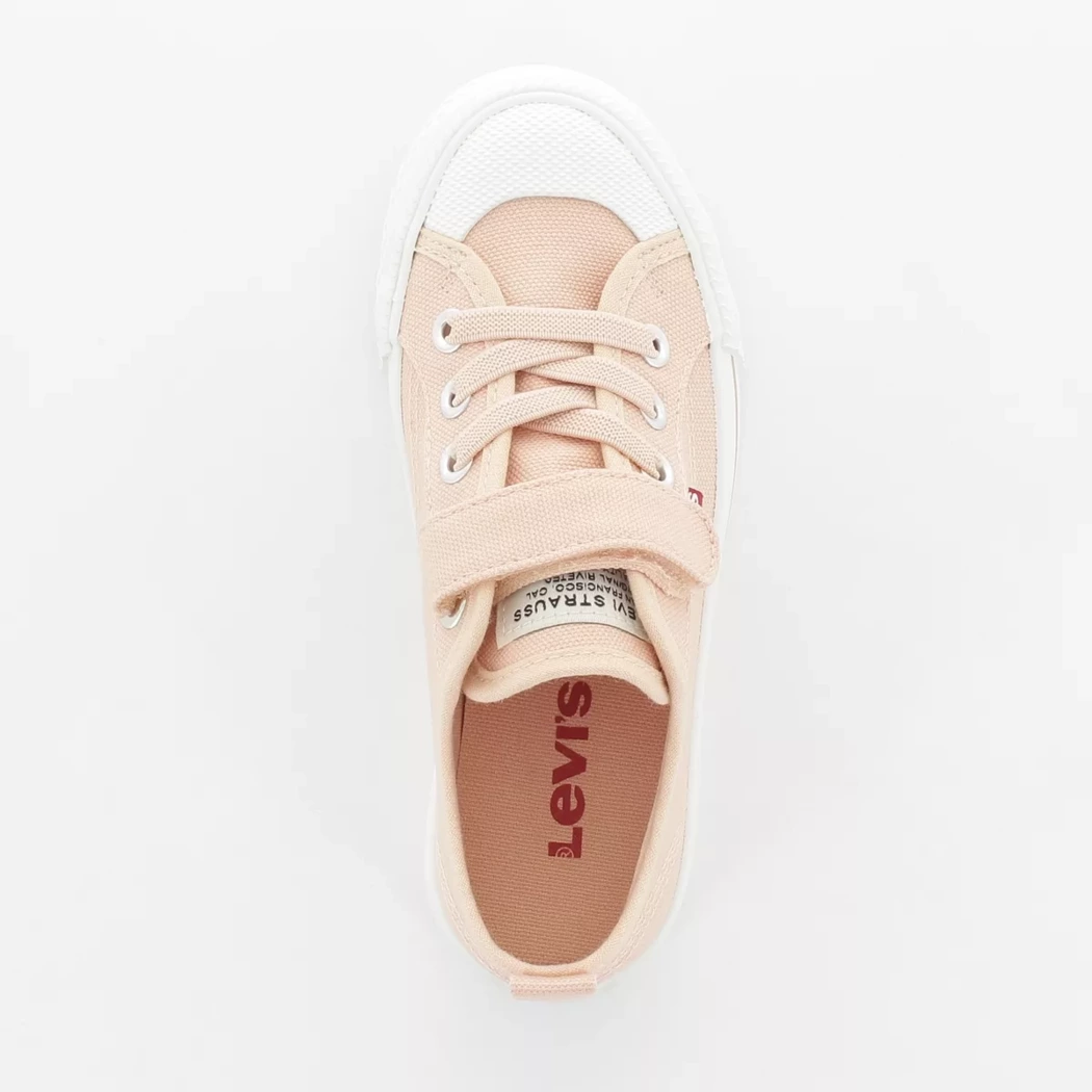 Image (6) de la chaussures Levi's - Baskets Rose en Textile