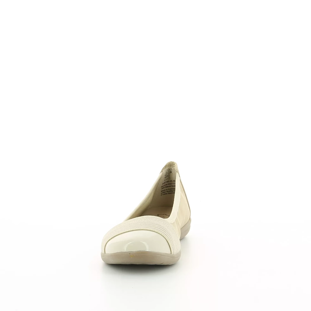 Image (5) de la chaussures Jana - Ballerines Beige en Cuir