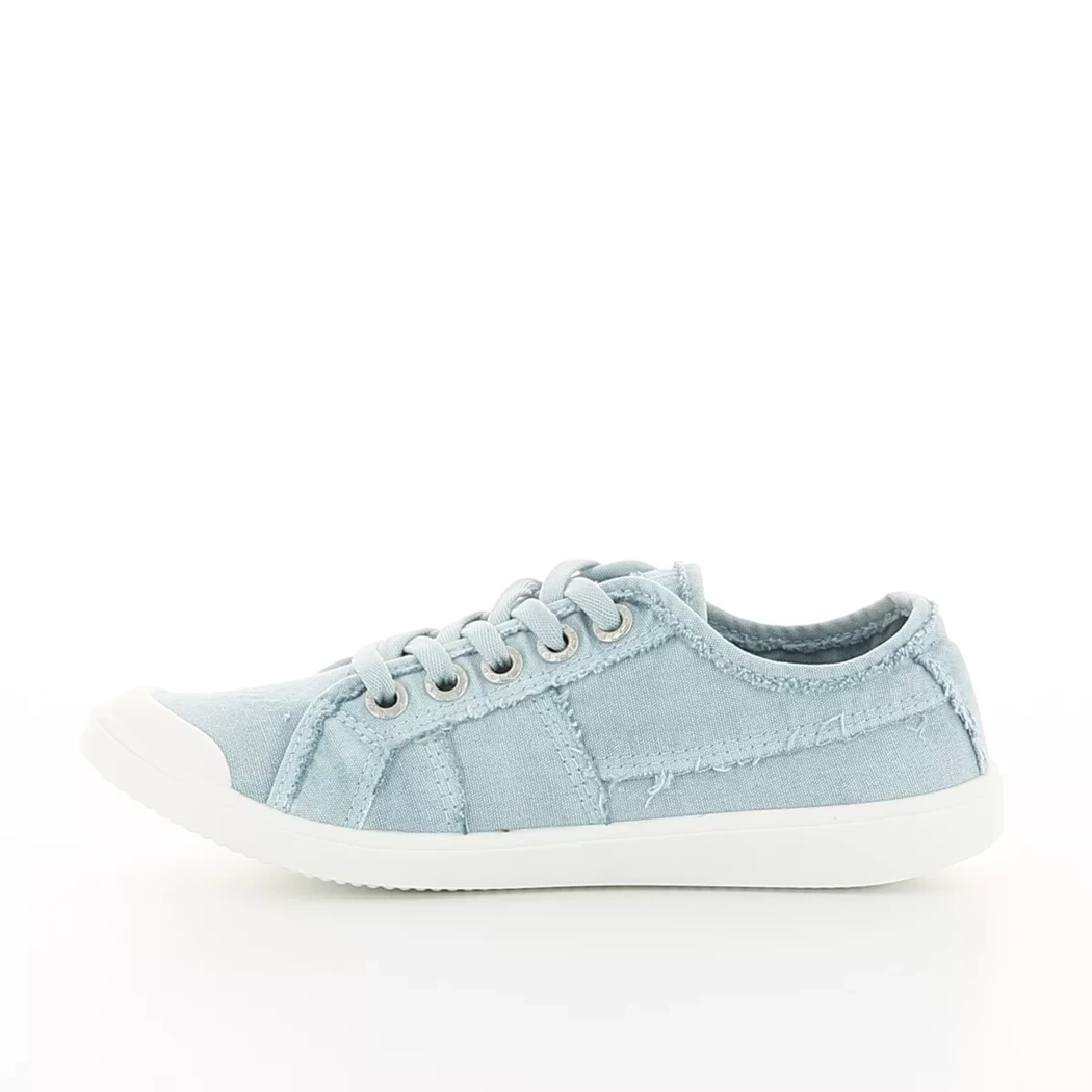 Image (4) de la chaussures Blowfish - Baskets Bleu en Textile