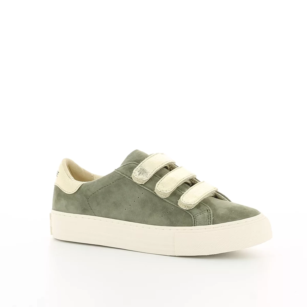 Image (1) de la chaussures No Name - Baskets Vert en Cuir nubuck