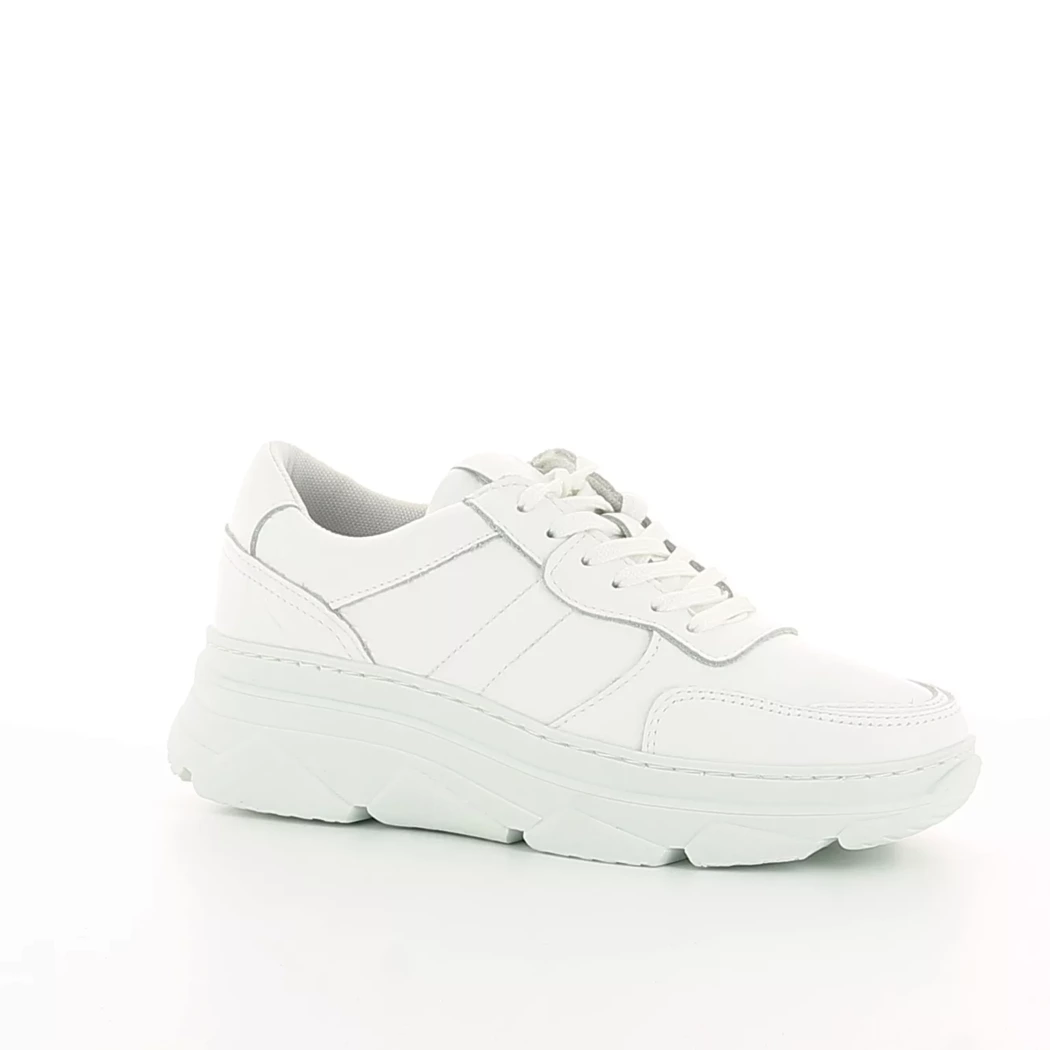 Image (1) de la chaussures Poelman - Baskets Blanc en Cuir