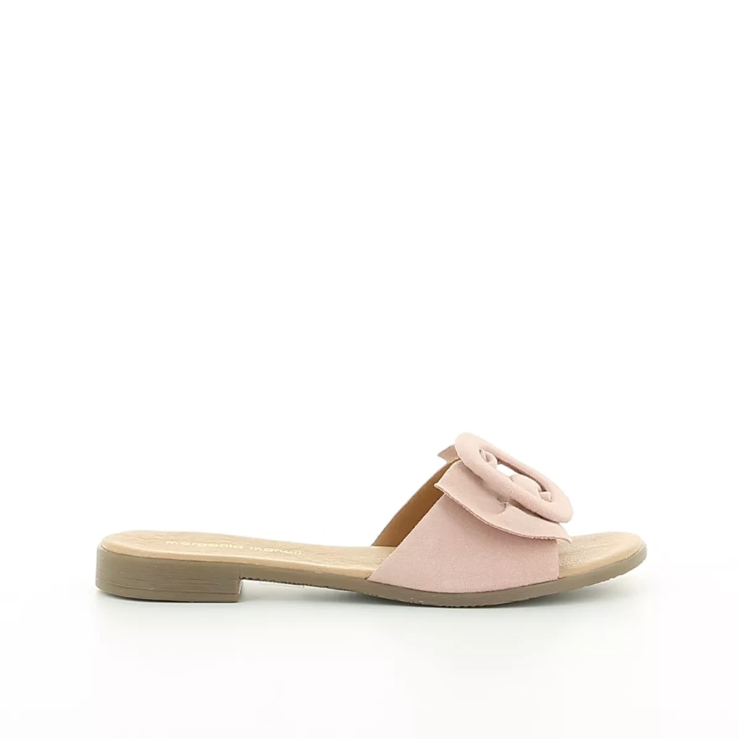 Image (2) de la chaussures Margarita Mariotti - Mules et Sabots Rose en Cuir nubuck