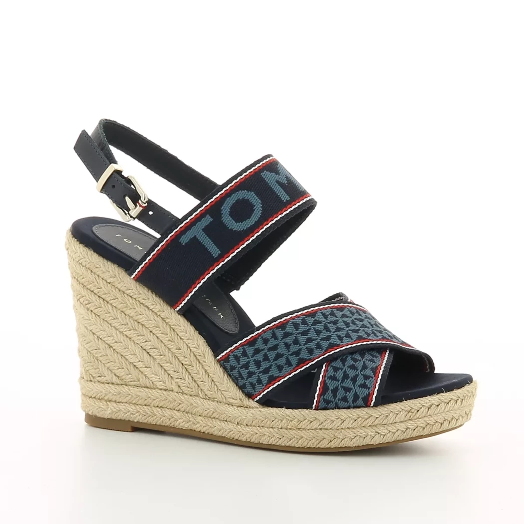 Image (1) de la chaussures Tommy Hilfiger - Sandales et Nu-Pieds Bleu en Textile