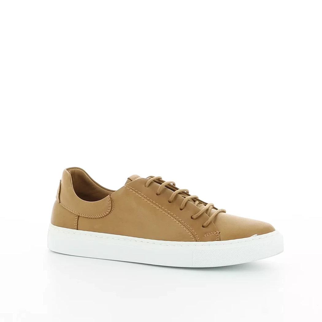 Image (1) de la chaussures Calvin Smith - Baskets Cuir naturel / Cognac en Cuir