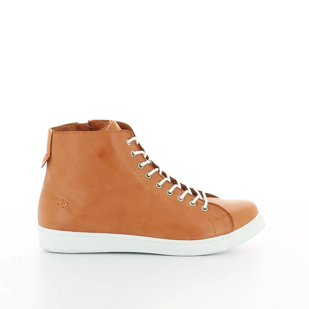 Image (2) de la chaussures Andrea Conti - Bottines Orange en Cuir