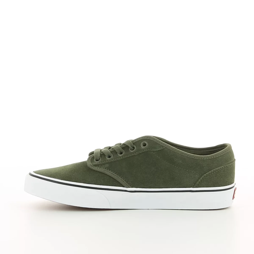 Image (4) de la chaussures Vans - Baskets Vert en Cuir nubuck