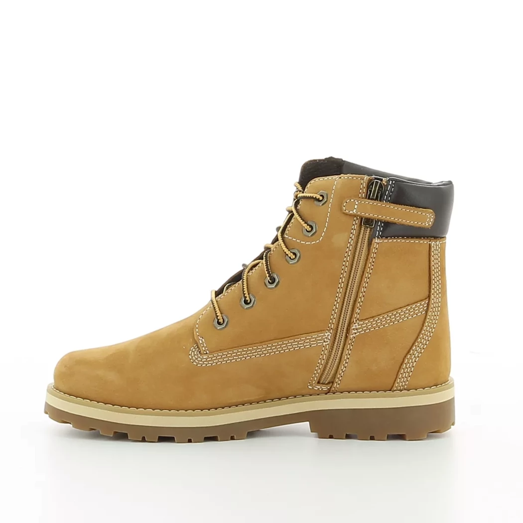 Image (4) de la chaussures Timberland - Bottines Cuir naturel / Cognac en Cuir nubuck