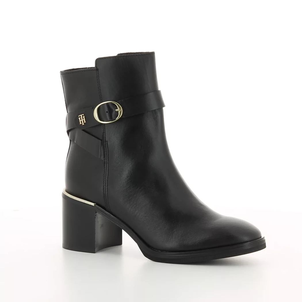 Image (1) de la chaussures Tommy Hilfiger - Boots Noir en Cuir