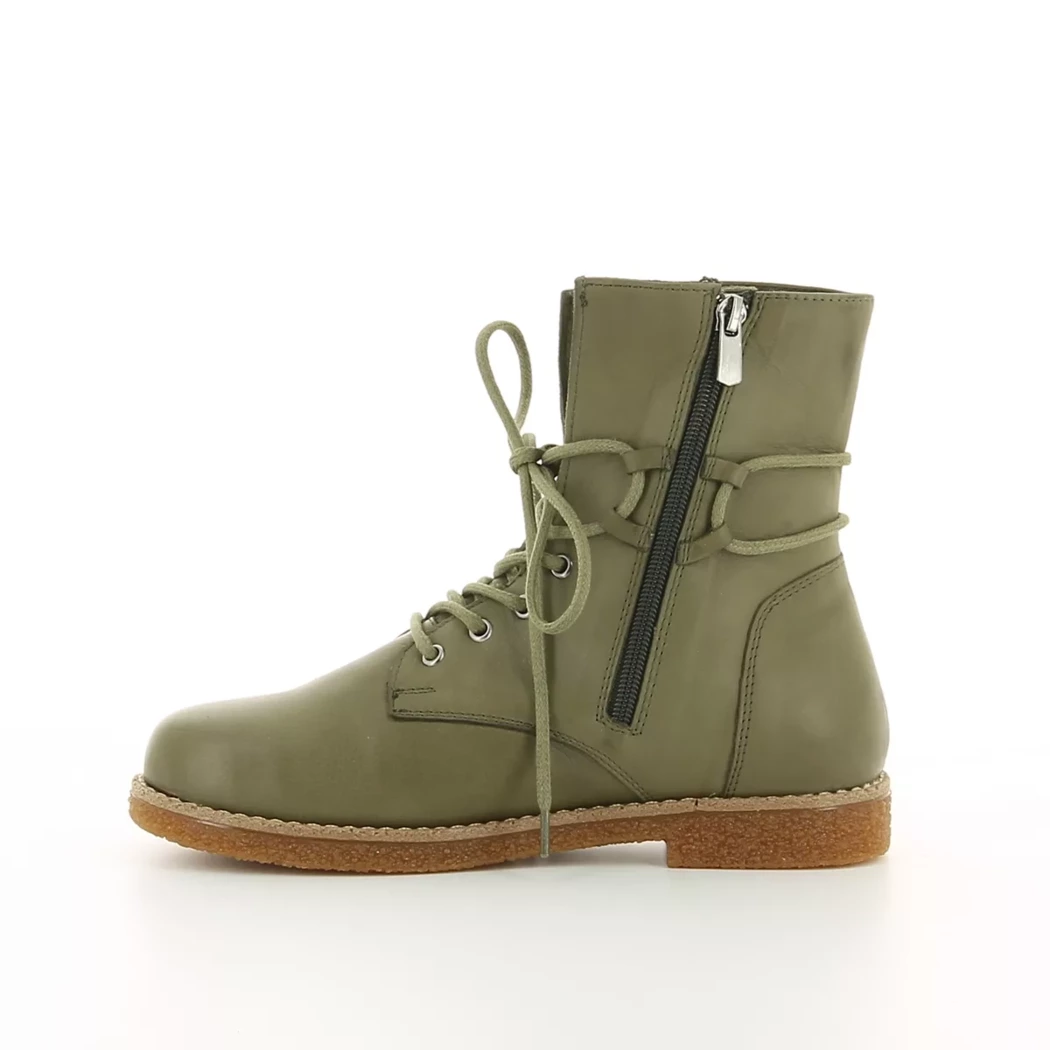 Image (4) de la chaussures Andrea Conti - Bottines Vert en Cuir