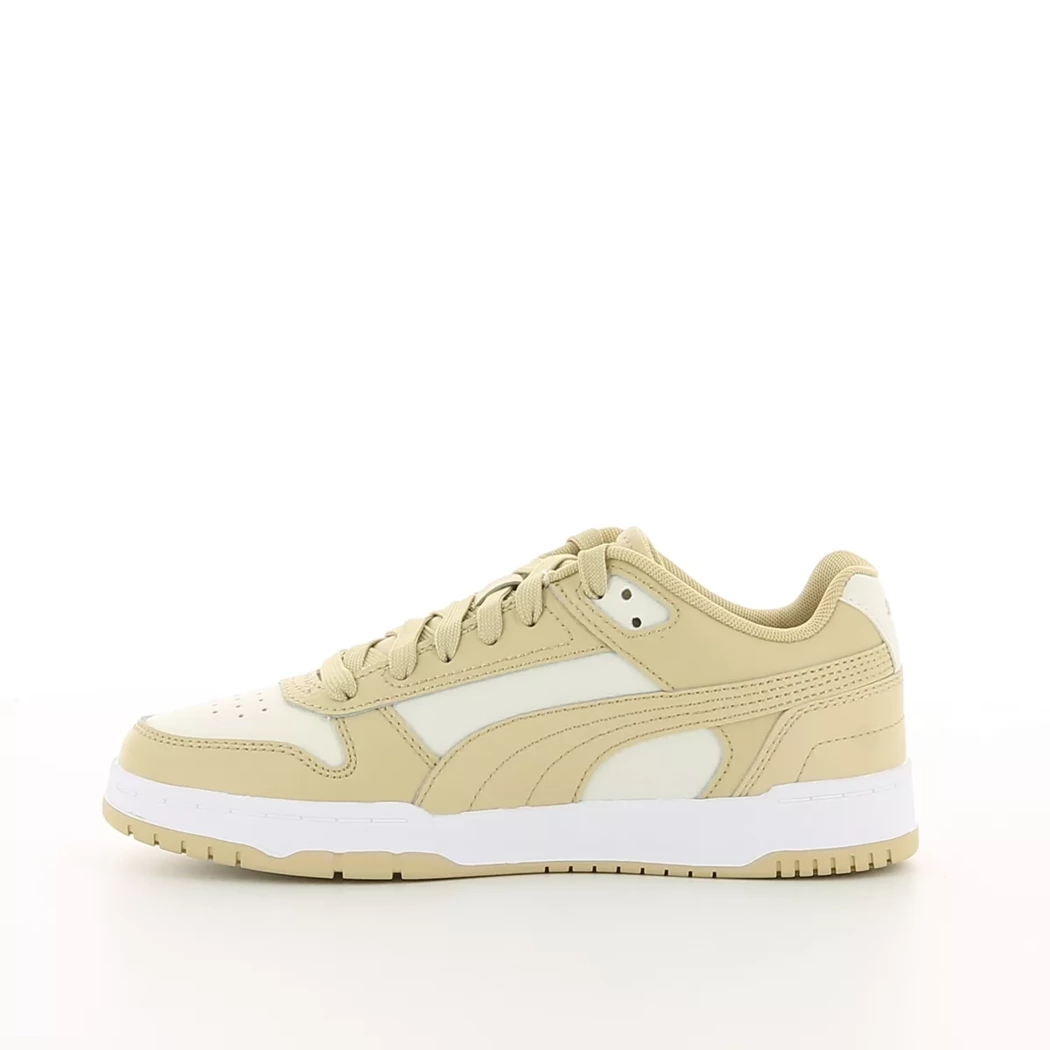 Image (4) de la chaussures Puma - Baskets Beige en Cuir synthétique