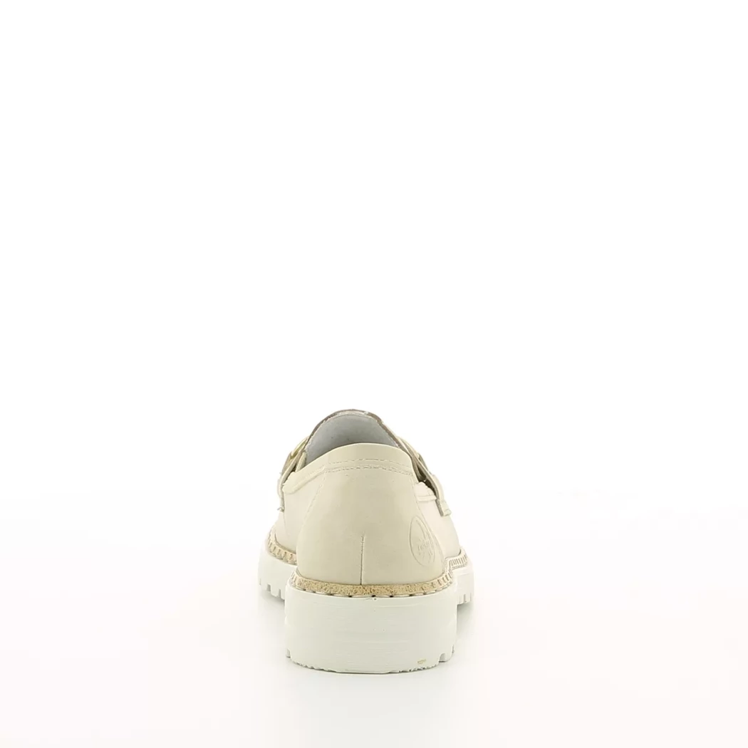 Image (3) de la chaussures Rieker - Mocassins Beige en Cuir