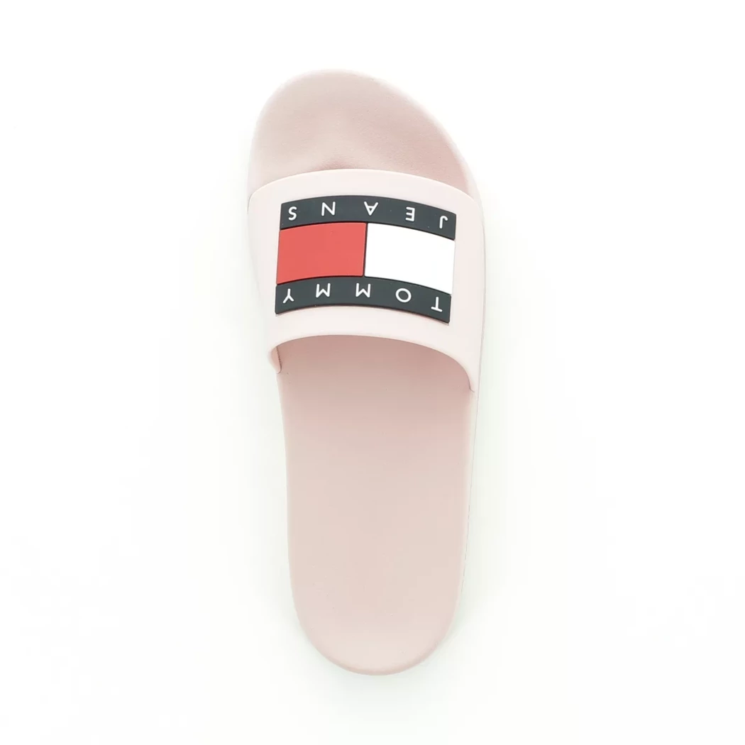 Image (6) de la chaussures Tommy jeans - Tongs et Plage Rose en Caoutchouc