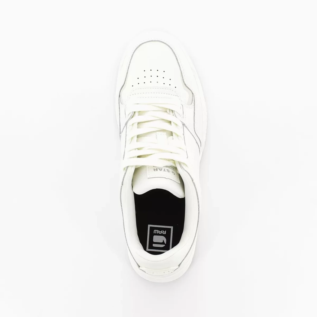 Image (6) de la chaussures G-Star - Baskets Blanc en Cuir