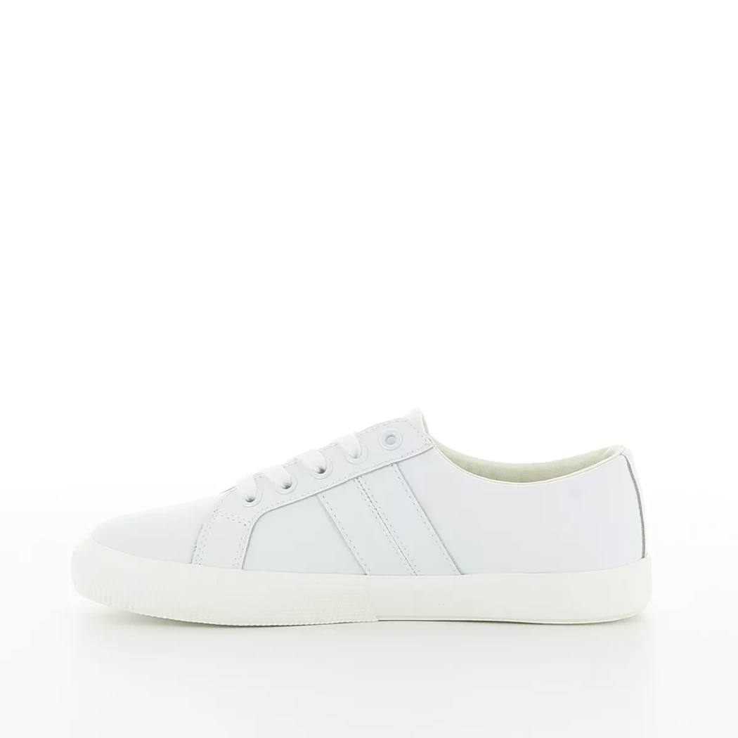 Image (4) de la chaussures Ralph Lauren - Baskets Blanc en Cuir