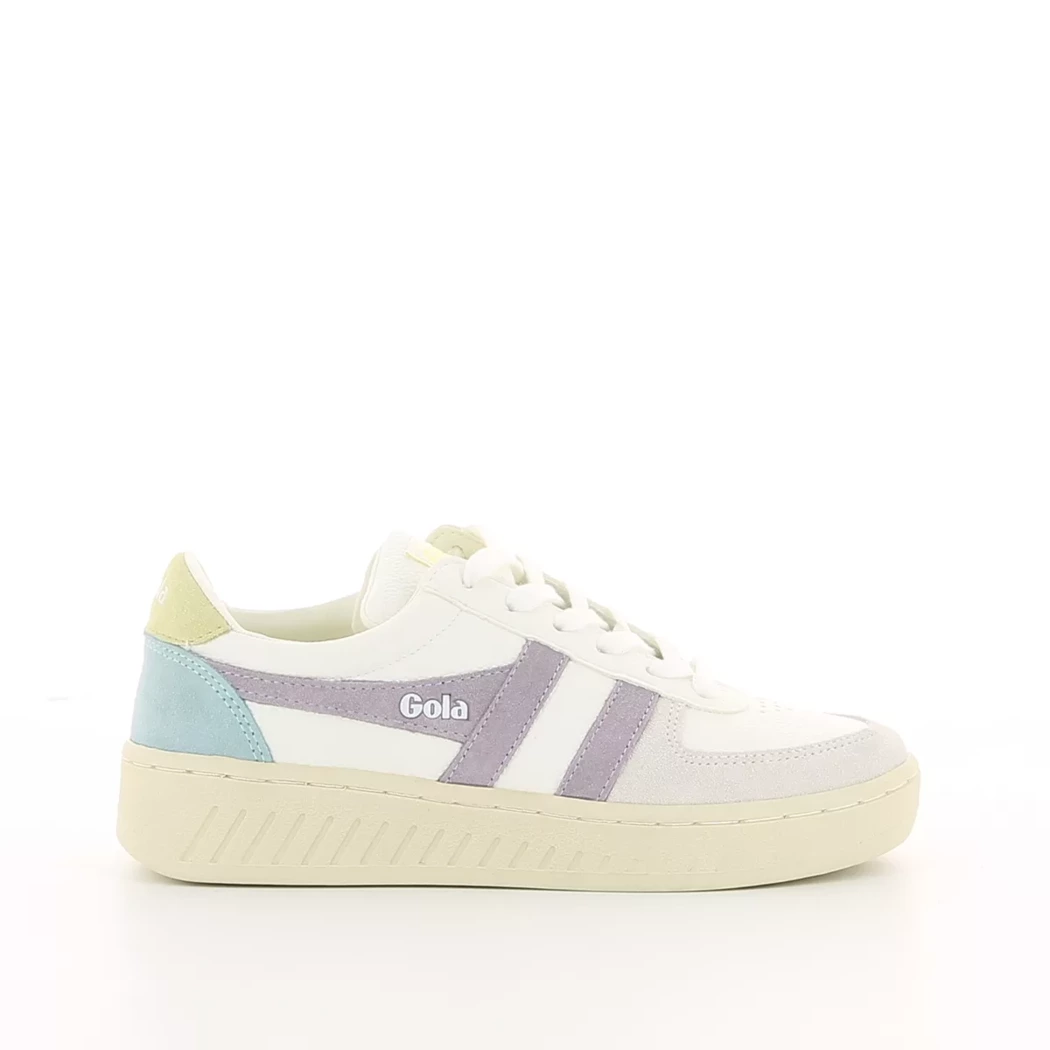 Image (2) de la chaussures Gola - Baskets Blanc en Cuir