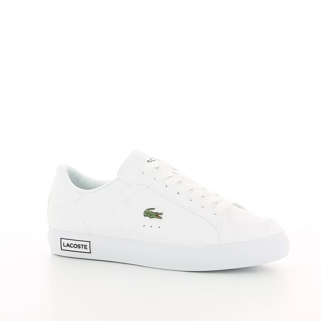 Image (1) de la chaussures Lacoste - Baskets Blanc en Cuir