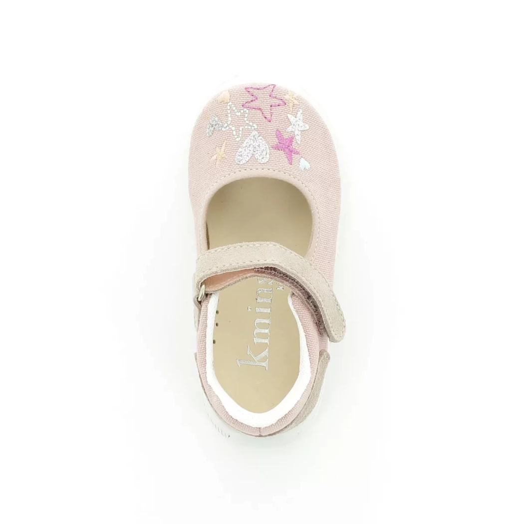 Image (6) de la chaussures Kmins - Ballerines Rose en Textile