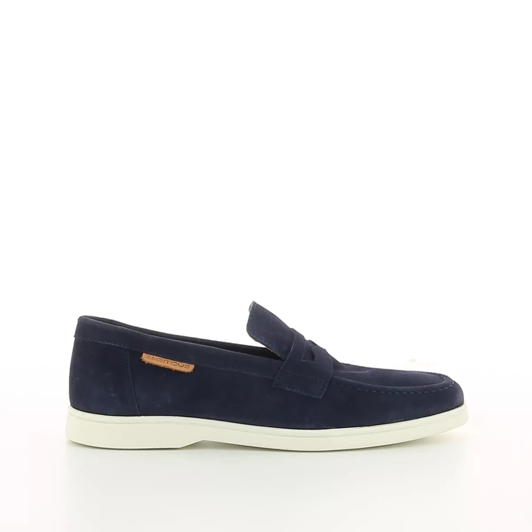 Image (2) de la chaussures Ambitious - Mocassins Bleu en Cuir nubuck