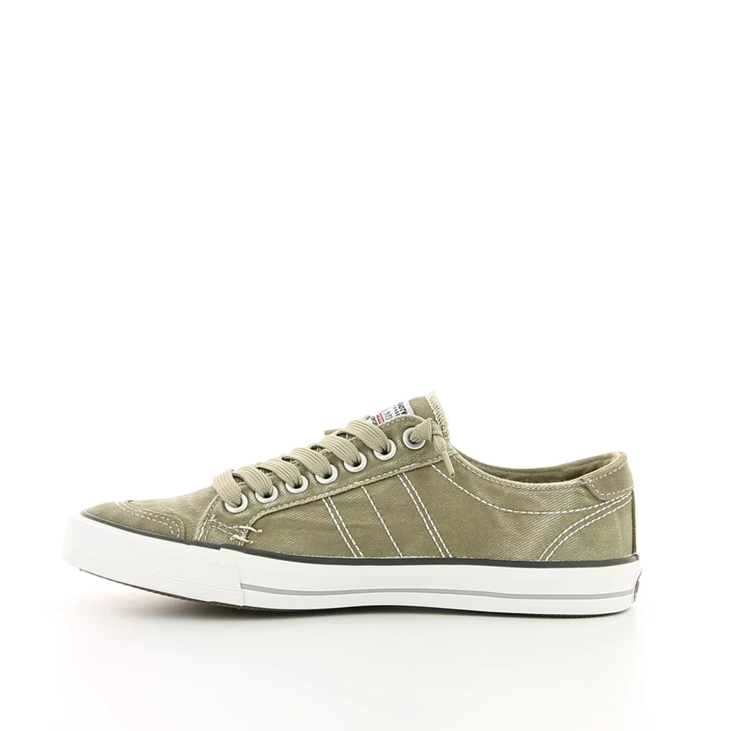 Image (4) de la chaussures Dockers - Baskets Beige en Textile