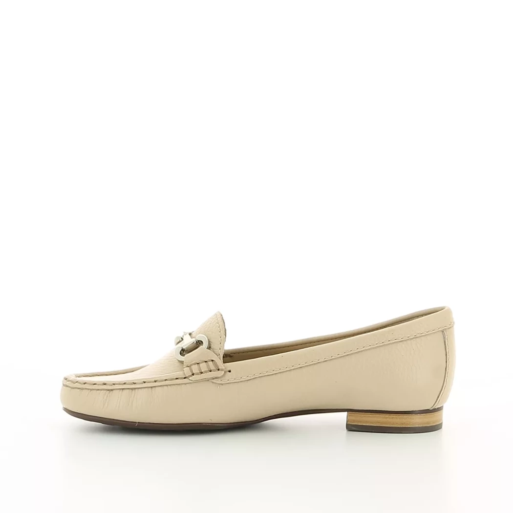 Image (4) de la chaussures Maria Lya - Mocassins Beige en Cuir