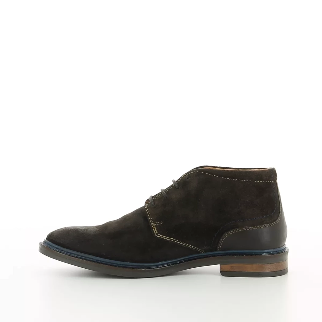 Image (4) de la chaussures Redskins - Bottines Marron en Cuir nubuck