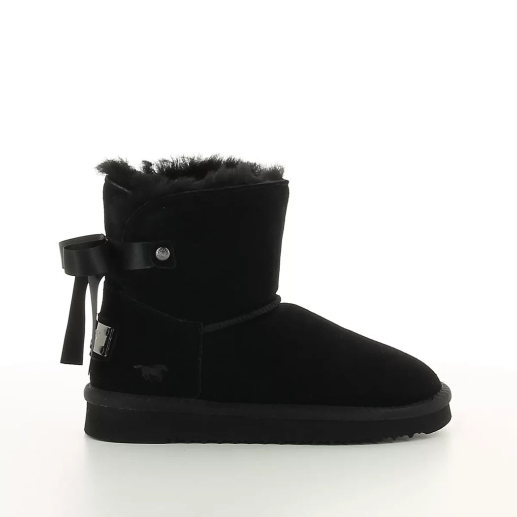 Image (2) de la chaussures Mustang - Boots Noir en Cuir nubuck