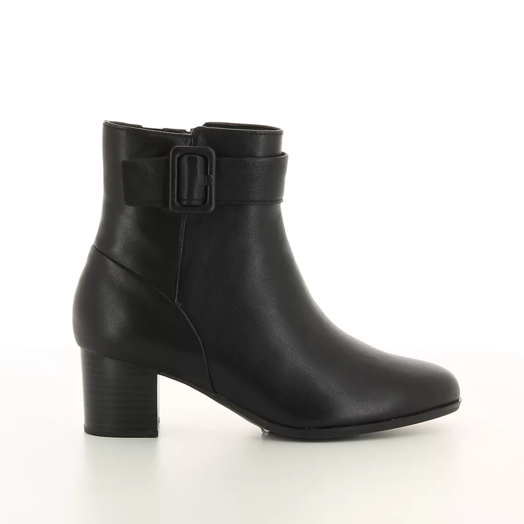 Image (2) de la chaussures Clarks - Boots Noir en Cuir