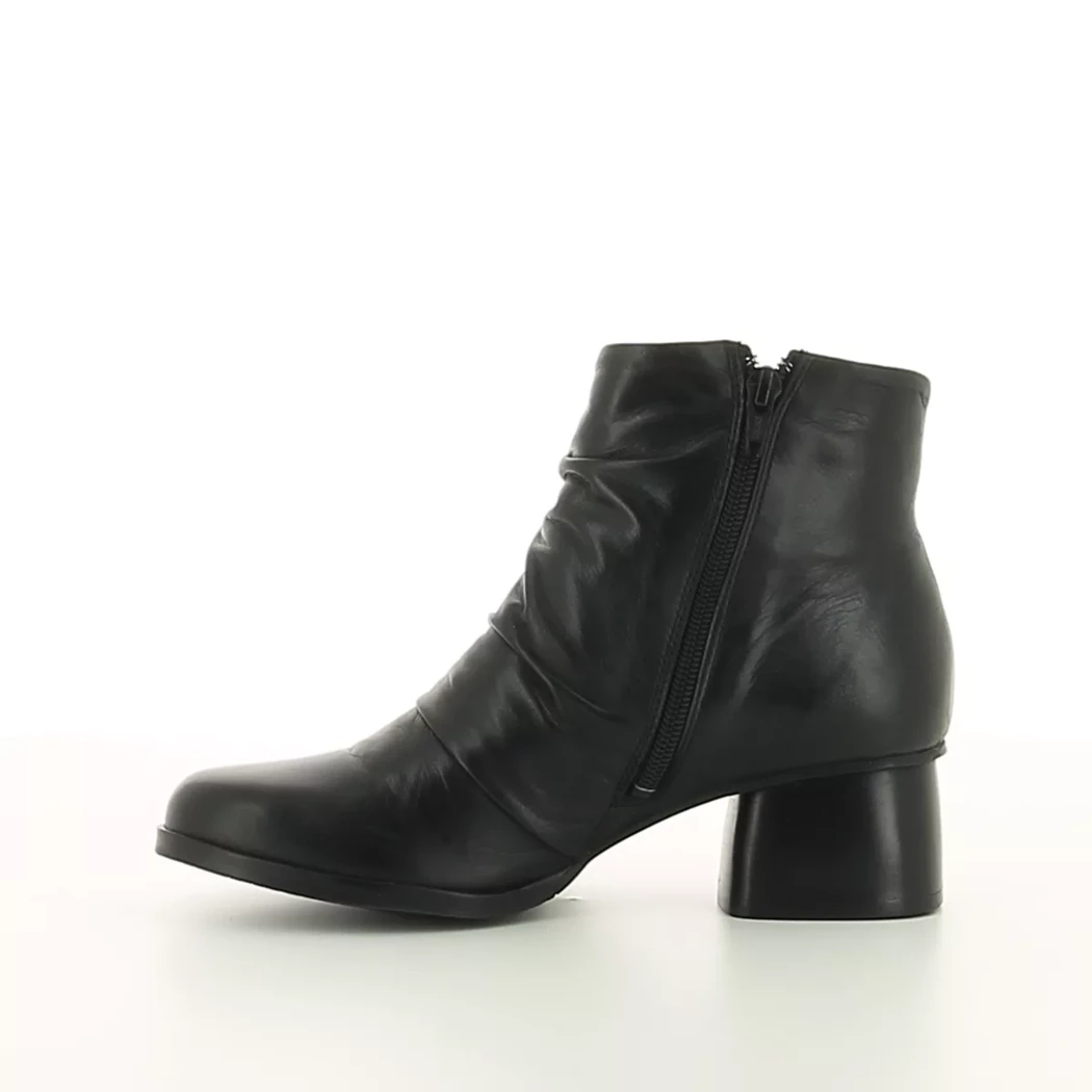 Image (4) de la chaussures Miz Mooz - Boots Noir en Cuir