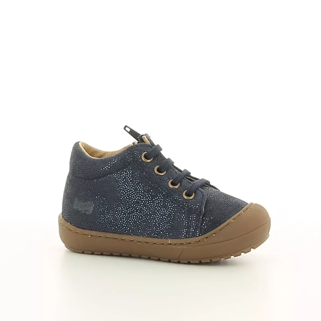 Image (1) de la chaussures Bopy - Bottines Bleu en Cuir nubuck