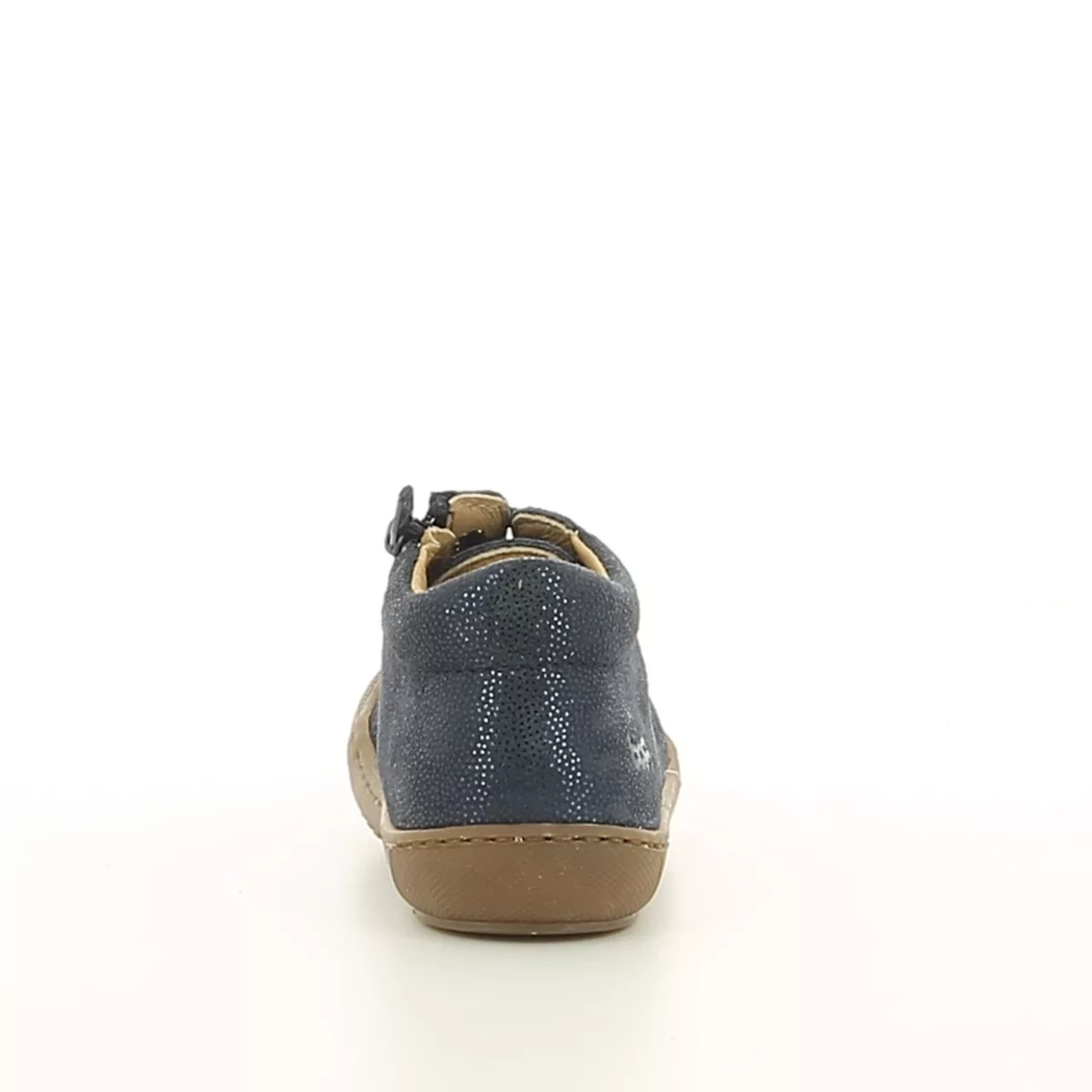 Image (3) de la chaussures Bopy - Bottines Bleu en Cuir nubuck