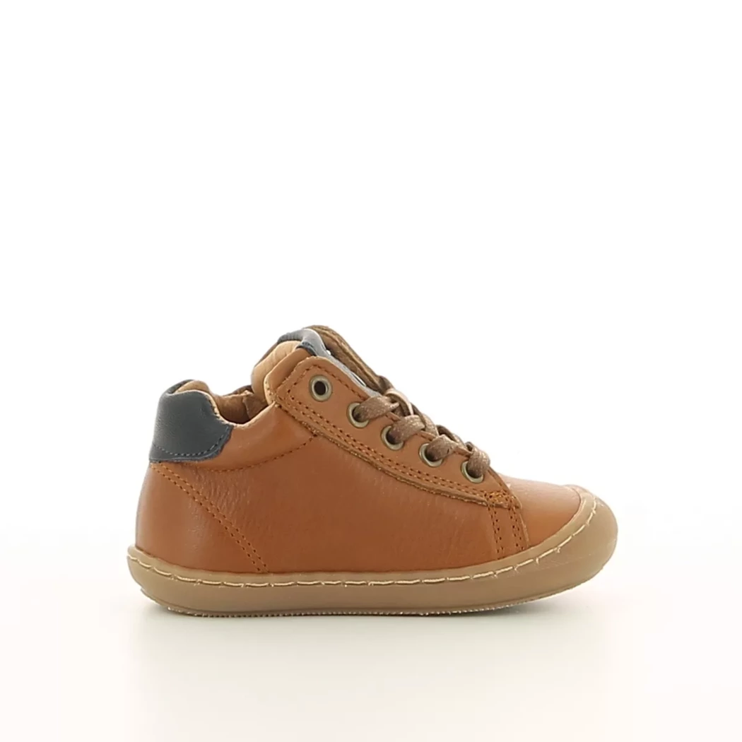 Image (2) de la chaussures Norvik - Bottines Cuir naturel / Cognac en Cuir